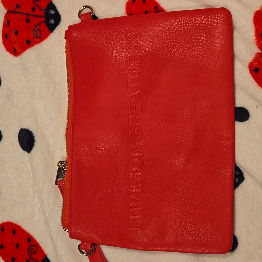 "Envision Greatness" wristlet